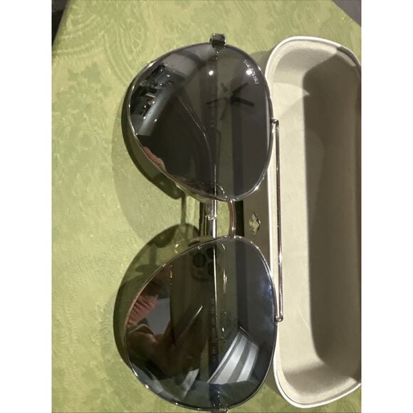 Swarovski SK194 16C Silver Metal Mirrored Aviator Sunglasses Frame 60-12-140 main image 6